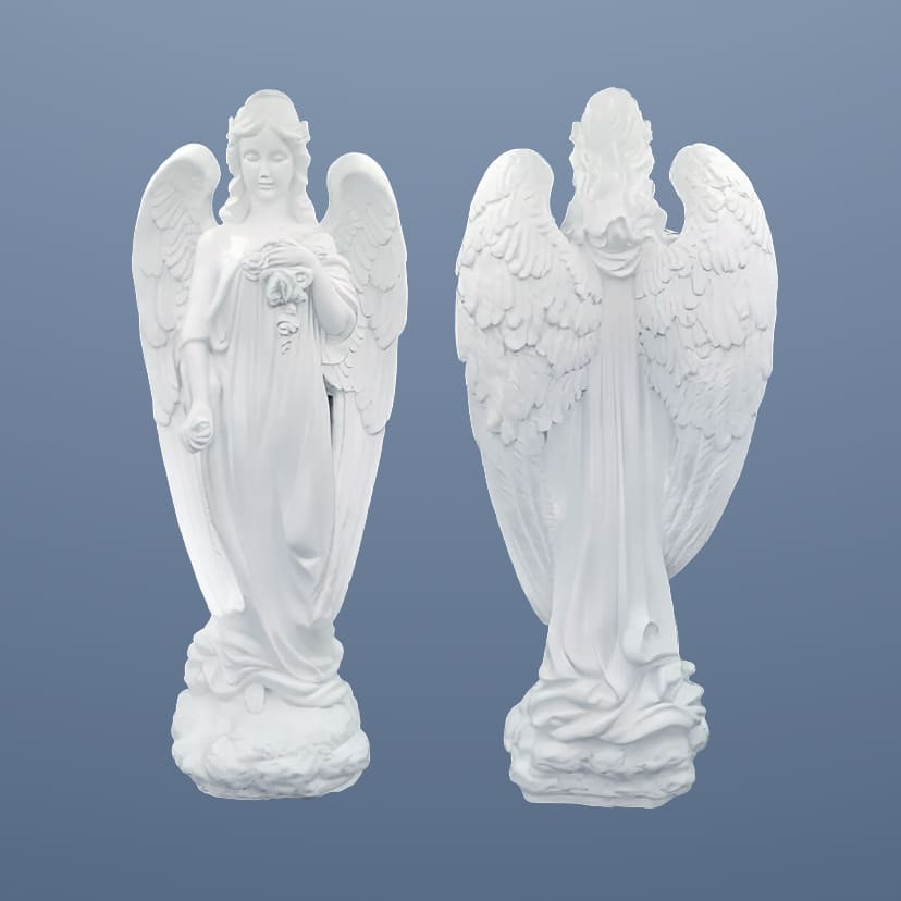 Скульптуры из искусственного мрамора в Тихорецке | Скульптура Ангела №2