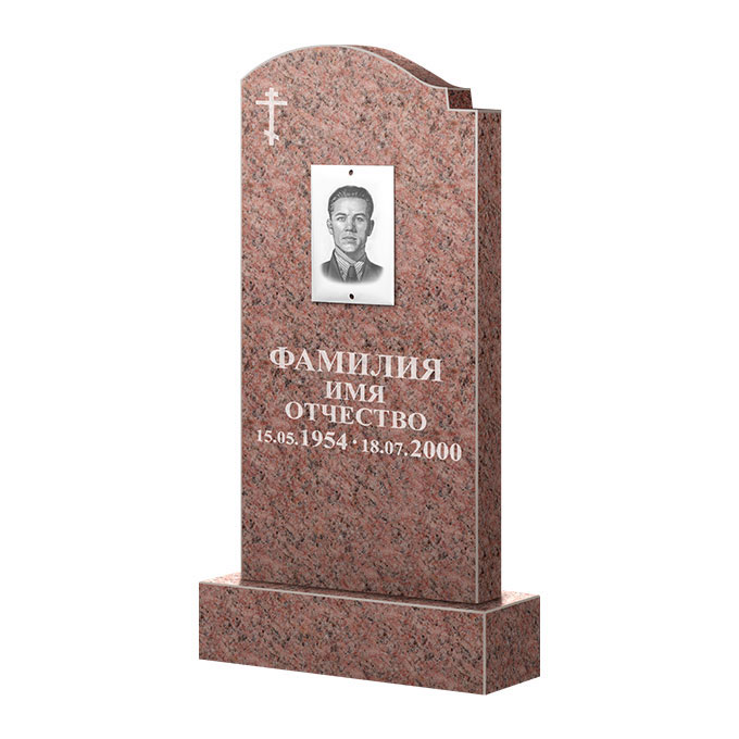 Гранитные памятники в Тихорецке | Памятник из гранита Розалия Pink ФГЦ-25