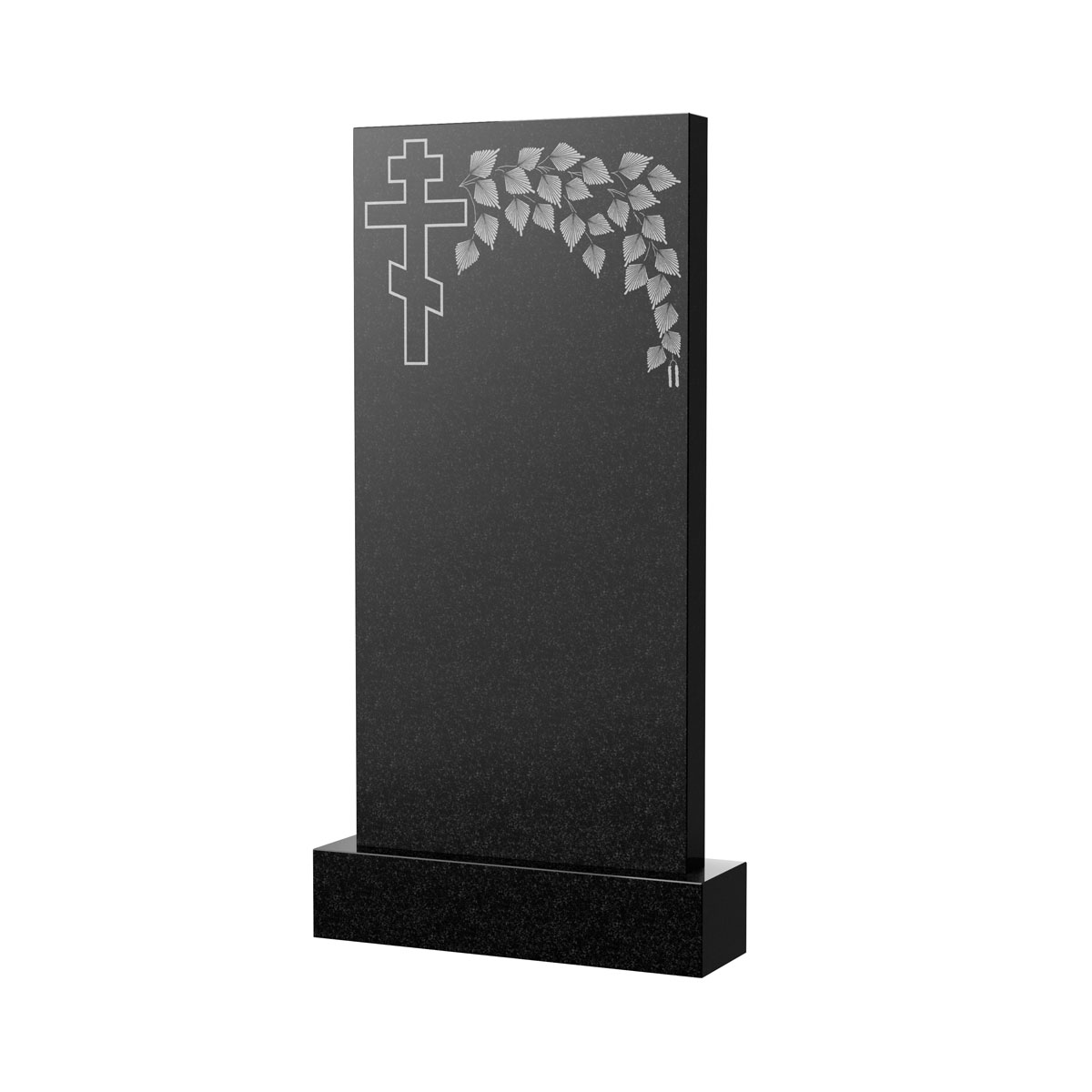 Гравировка на памятник в Тихорецке | Художественное оформление на гранитную стелу, рисунок ВХО-033