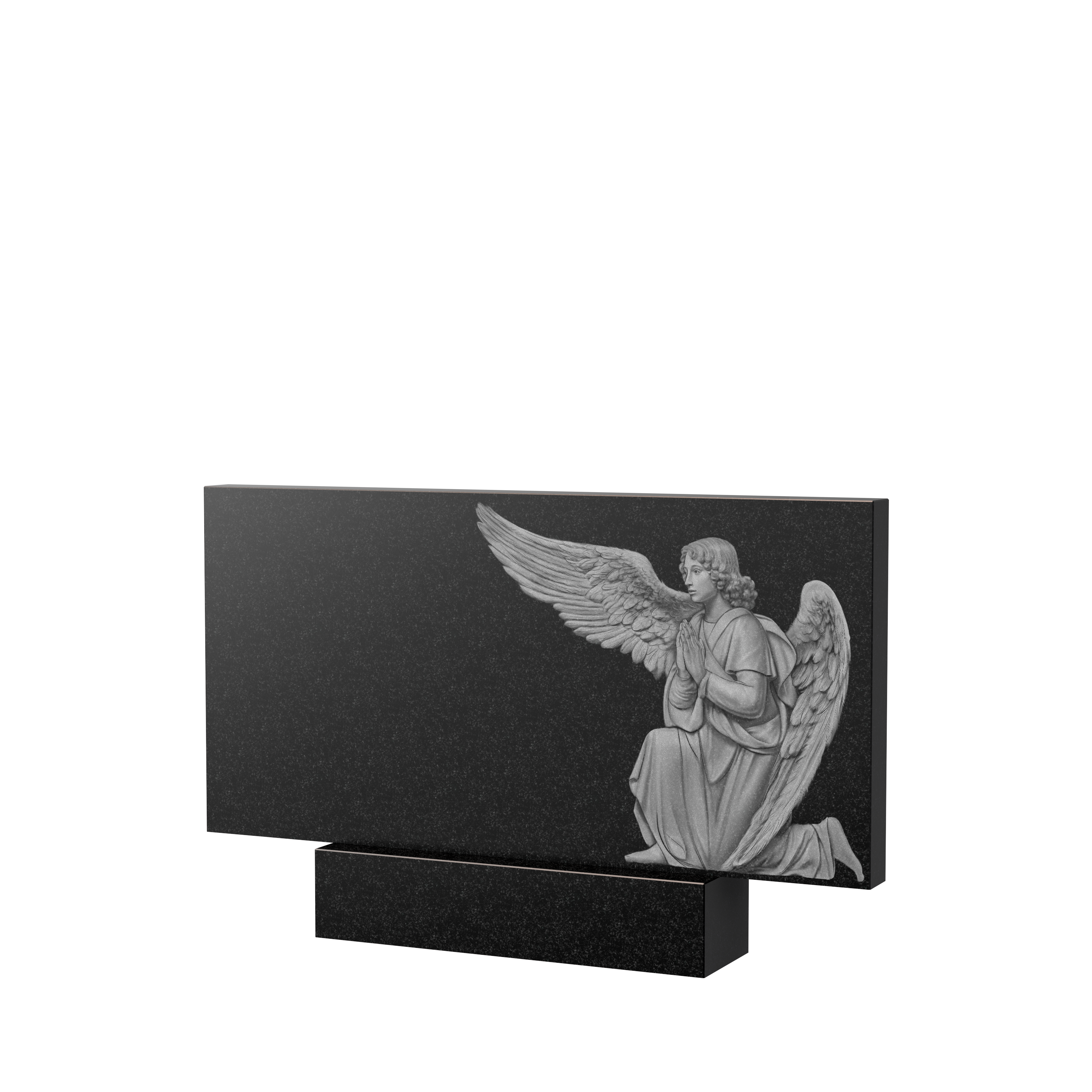 Гравировка на памятник в Тихорецке | Художественное оформление на гранитную стелу, рисунок ГХО-007