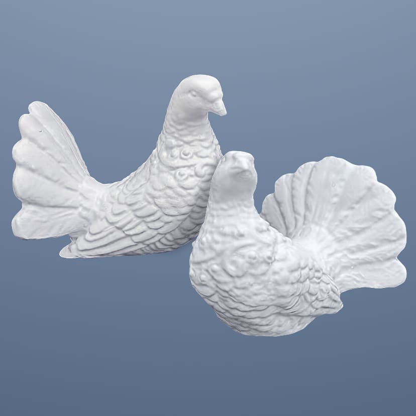 Скульптуры из искусственного мрамора в Тихорецке | Голубь пара