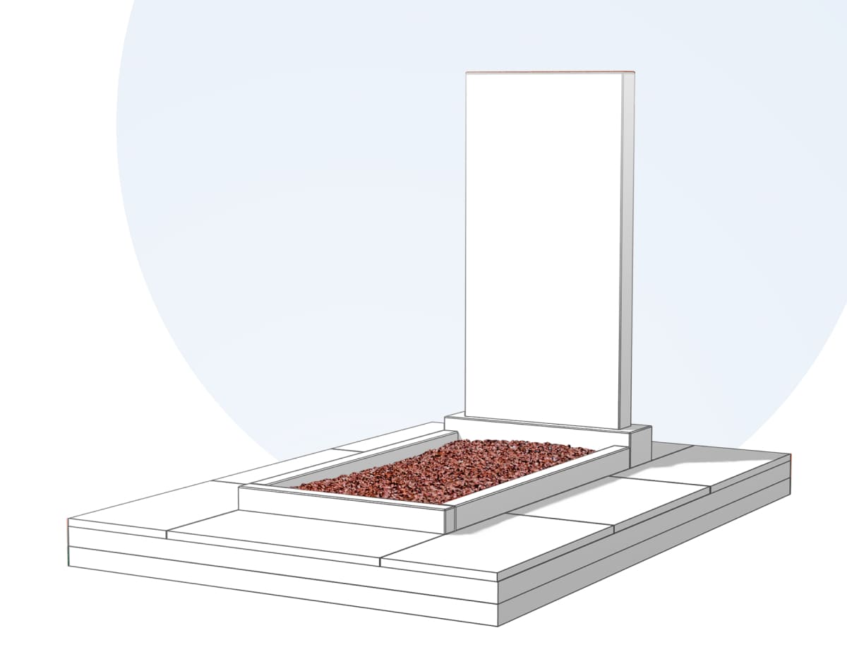 Засыпка цветника камушками в Тихорецке