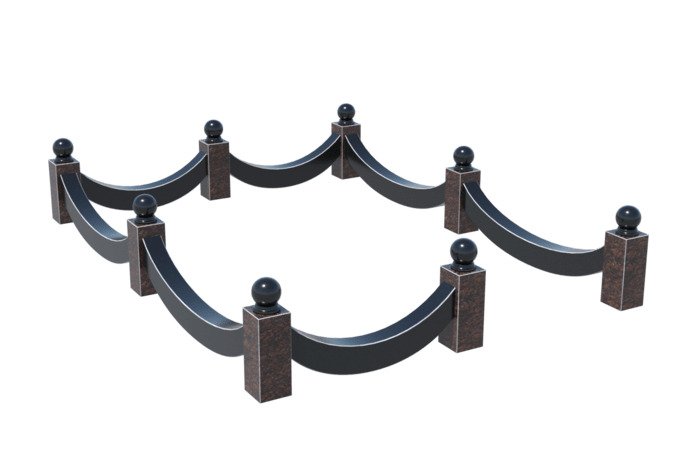 Цоколи на могилу в Тихорецке | Цоколь на могилу №0026