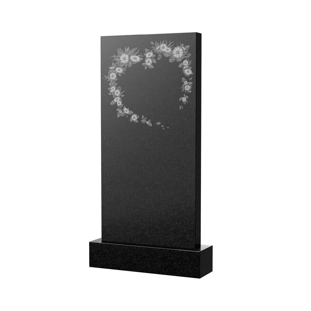 Гравировка на памятник в Тихорецке | Художественное оформление на гранитную стелу, рисунок ВХО-060