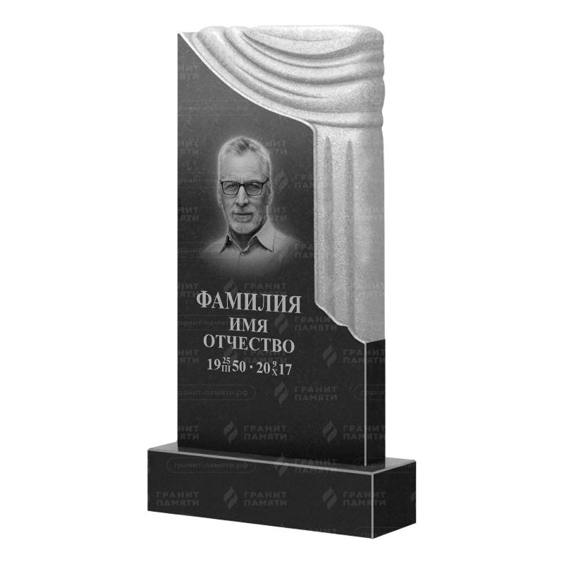 Памятники из гранита резные в Тихорецке | Гранитный памятник ФГ-121