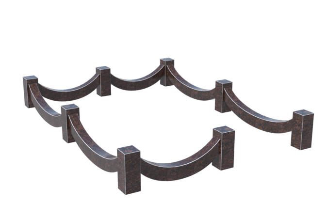 Цоколи на могилу в Тихорецке | Цоколь на могилу №0025