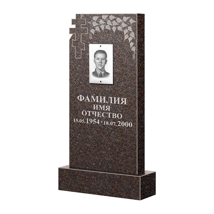 Гранитные памятники в Тихорецке | Памятник из гранита Карел Brown ФГЦ-202