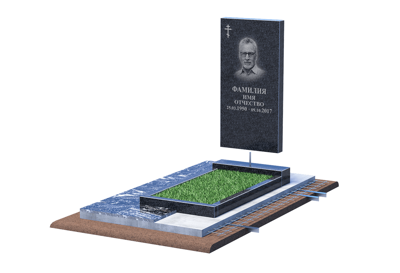 Установка памятника в Тихорецке