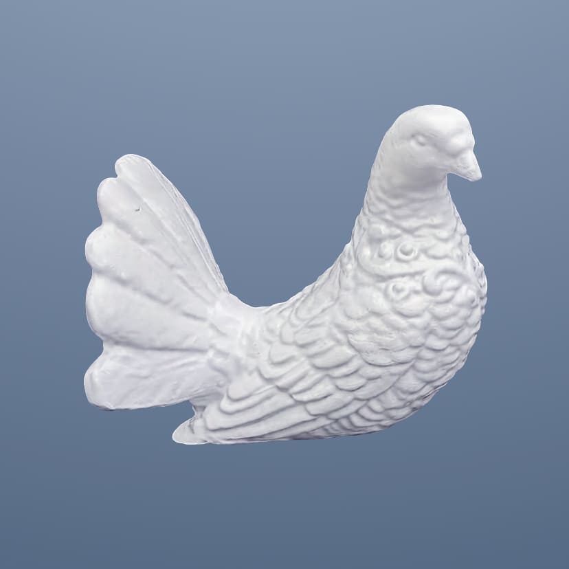 Скульптуры из искусственного мрамора в Тихорецке | Голубь право