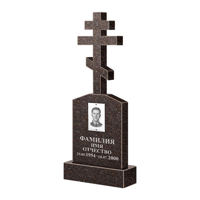 Гранитные памятники в Тихорецке | Памятник из гранита Карел Brown ФГЦ-099