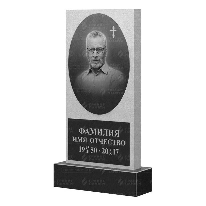Памятники из гранита вертикальные в Тихорецке | Гранитный памятник ФГ-166