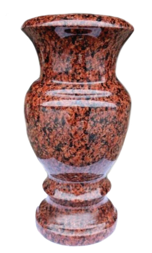 Вазы из камня в Тихорецке | Ваза гранитная «Цветная»