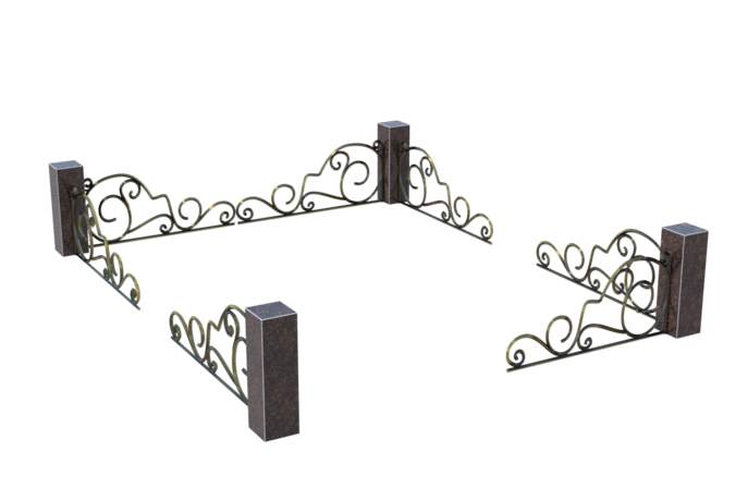 Цоколи на могилу в Тихорецке | Цоколь на могилу №0050