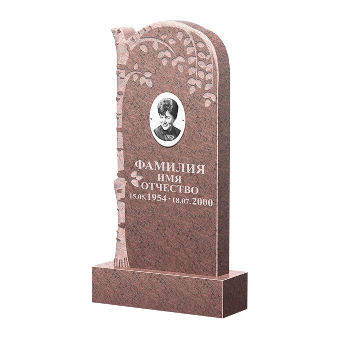 Гранитные памятники в Тихорецке | Памятник из гранита Розалия Pink ФГЦ-091