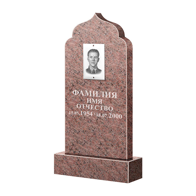Гранитные памятники в Тихорецке | Памятник из гранита Розалия Pink ФГЦ-037