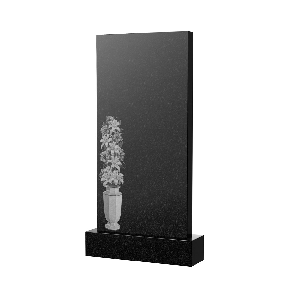 Гравировка на памятник в Тихорецке | Художественное оформление на гранитную стелу, рисунок ВХО-057