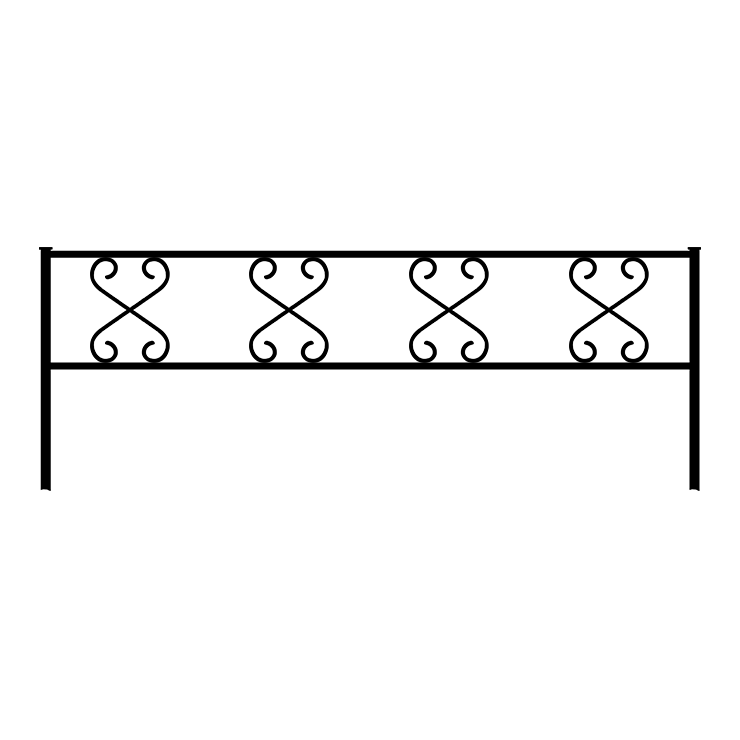 Металлические оградки, столы, скамейки в Тихорецке | Оградка №1