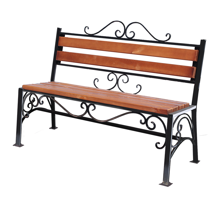Кованые изделия в Тихорецке | Кованая скамейка СТ.006