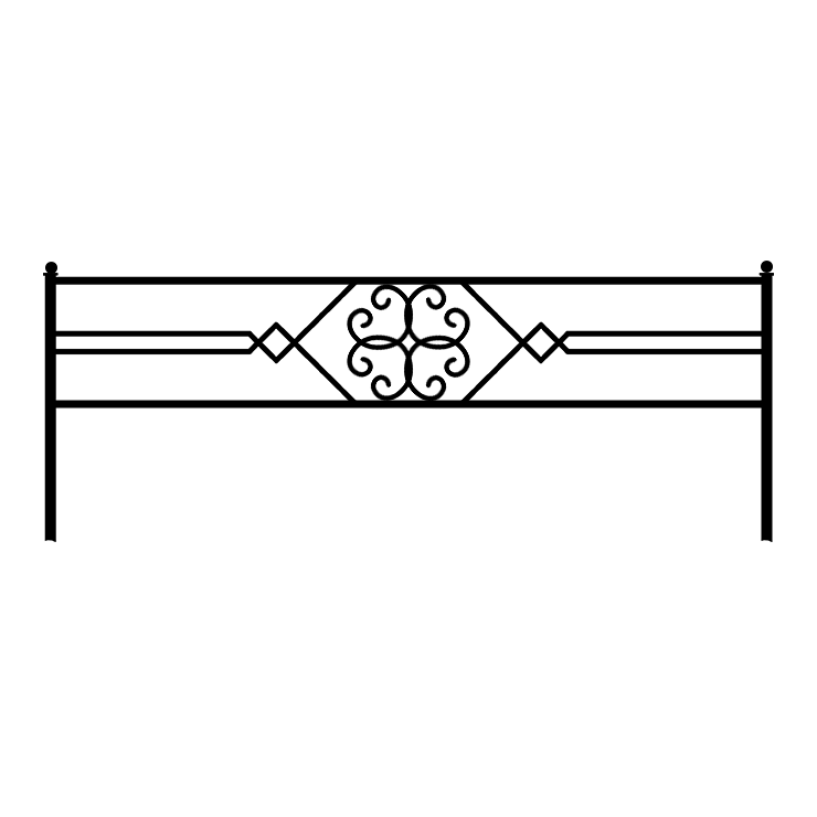 Кованые изделия в Тихорецке | Кованая оградка ОГ.003