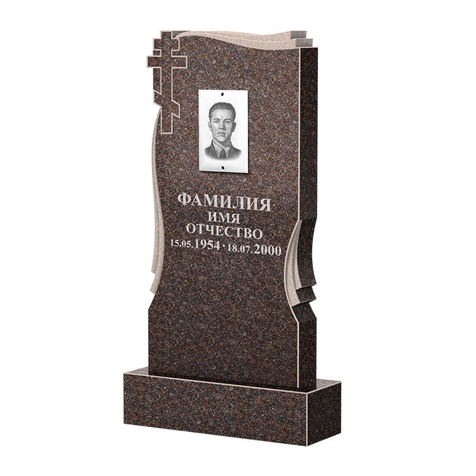 Гранитные памятники в Тихорецке | Памятник из гранита Карел Brown ФГЦ-185