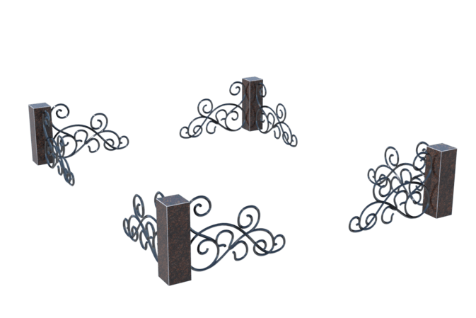 Цоколи на могилу в Тихорецке | Цоколь на могилу №0048