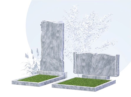 Памятники из мрамора в Тихорецке